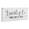 Stupell Industries Laundry Wash Dry & Fold, 30" x 13" - 3 of 4