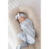 Stretchy Swaddle | Cotton Candy Stripes | Charlie Lou Baby - 4 of 4