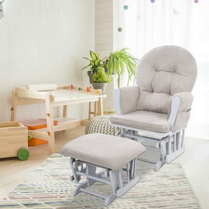 Home Imports Emporium Nursery Glider and Ottoman Set for Breastfeeding - 1 of 4