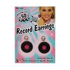 Forum Novelties 50's Record Costume Earrings - 3 of 3