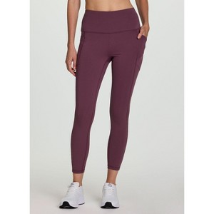 RBX Active Women's Tech Flex High Waisted Squat Proof 7/8 Leggings with Pockets - 1 of 4