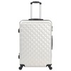 vidaXL Hardcase Trolley Set 3 pcs Bright Silver ABS - 3 of 4