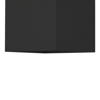 White 18" Dimmable LED Outdoor Wall Sconce