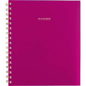 Harmony Weekly/Monthly Poly Planner, 8.88 x 7.69, Purple/Gold Cover, 13-Month (Jan to Jan): 2025 to 2026 - 1 of 1