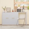 NicBex Modern Adjustable Computer Desk with Murphy Cabinet Bed,Teens Student Dresser Bed,Home Office Desk for Guest Room,Studio - 4 of 4