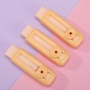 HTUTWOO Set of 3 Pencil Eraser Cute Erasers ,Students School Office Home Supplies,White - 2 of 4