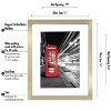 Americanflat Picture Frame with shatter-resistant glass - Available in a variety of sizes and styles - 4 of 4