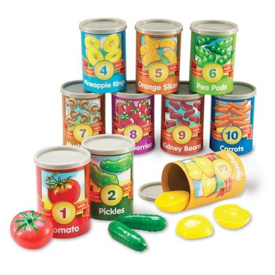 Learning Resources 1-10 Counting Cans Set, Ages 3+