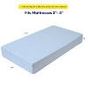 4-Pack Crib & Toddler Bed Sheets for Baby Girls and Boys, Fitted Mattress Sheets by Sweet Home Collection® - 2 of 4