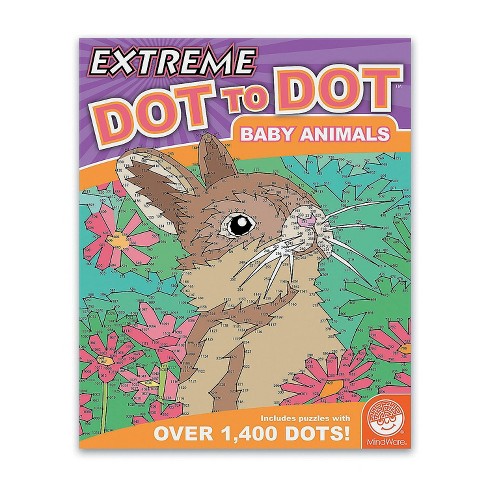 Mindware Extreme Dot To Dot Baby Animals Brainteasers Target