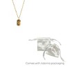 Adornia Tarnish Resistant 14k Gold Plated Celestial Tag Necklace - image 2 of 2