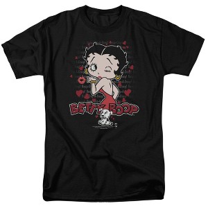 Men's Betty Boop Classic Kiss T-Shirt - 1 of 4
