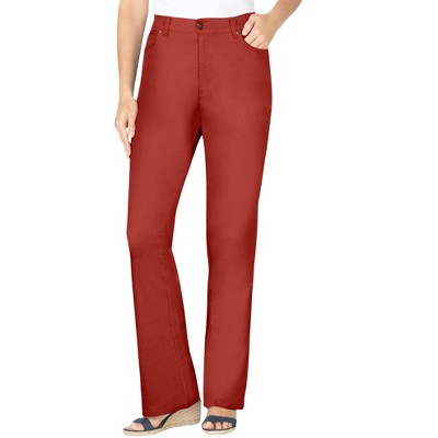 Woman Within Plus Size Petite Bootcut Stretch Denim Jean