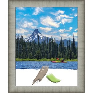 Amanti Art Elegant Brushed Narrow Picture Frame - 1 of 4