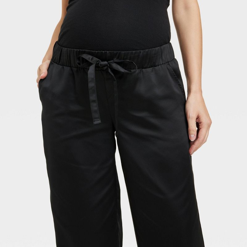 Under Belly Satin Maternity Pants - Isabel Maternity by Ingrid & Isabel™, 4 of 5