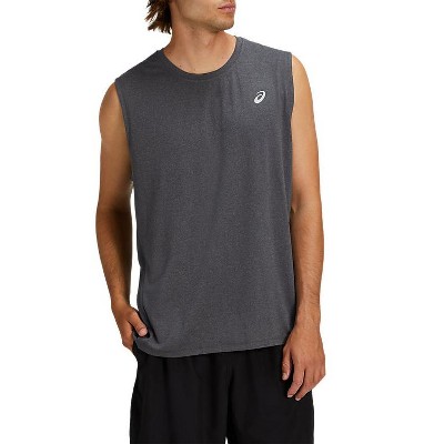 asics mens running tops