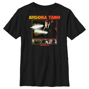 Boy's Star Wars: The Mandalorian Ahsoka Tano Scenes T-Shirt - 1 of 4