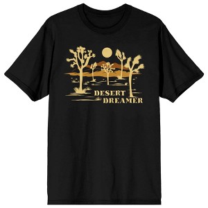 Adventure Society Desert Dreamer Men's Black T-Shirt - 1 of 3