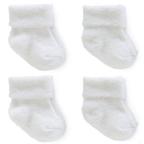 Carter s Just One You Baby 4pk Chenille Socks White 0 3m Target