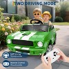 24V 2 Seater Ride on Car, Battery Powered Ride on Toys for Kids with Remote Control, Safety Belt, 2 Speeds, LED Lights - 2 of 4