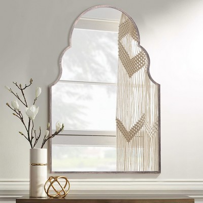 24x36 Inch Mirrored Medicine Cabinet Arched Recessed Medicine Cabinet For Bathroom With Mirror And Adjustable Shelf-The Pop Home