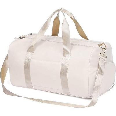 Hachikiko Gym Duffle Bag with Wet Pocket & Shoe Compartment,Lightweight 20" Sports Travel Weekender Bag,Water Resistant