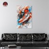 Notoriart Colorful Splatter Sneaker Wall Art Unframed - 2 of 4