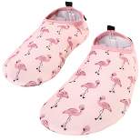 Hudson Baby Kids and Adult Water Shoes for Sports, Yoga, Beach and Outdoors, Flamingo