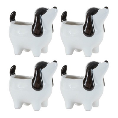 Puppy Dog Planter (Set of 4)