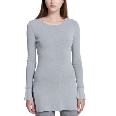 Calvin Klein Womens Flare Sleeve Pullover Sweater