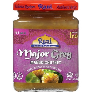 Major Grey Mango Chutney - 12.3oz (350g) - Rani Brand Authentic Indian Products - 1 of 4