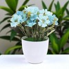 Unique Bargains Artificial Plants Autumn Cherry Blossoms Plastic 3.74"x3.74"x7.87" 1 Pcs - 2 of 4