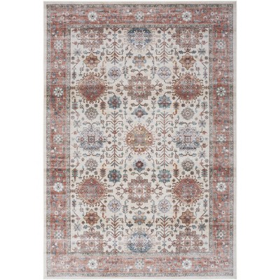 Nourison Fulton Floral Vintage Non-Slip Flatweave Indoor Rug