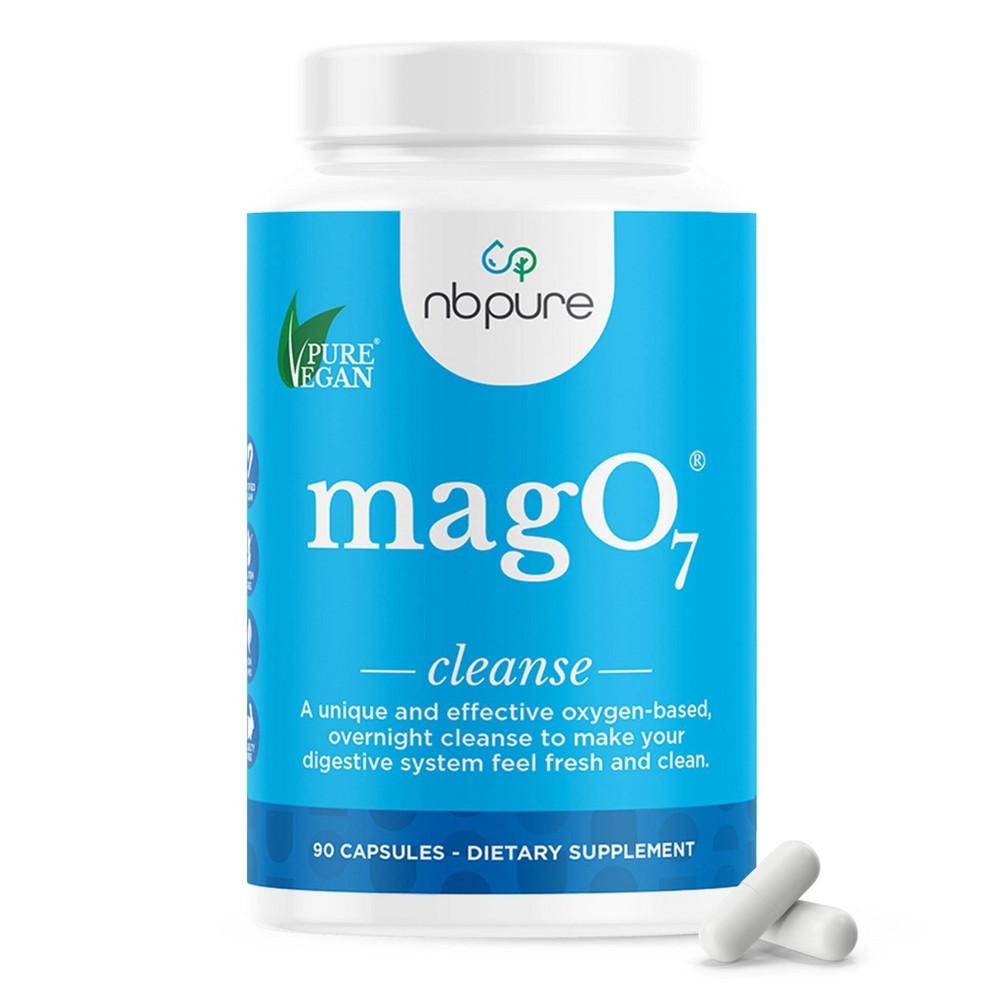 NBPure MagO7 Gentle Constipation Relief & Bloat Support Capsules - 90ct