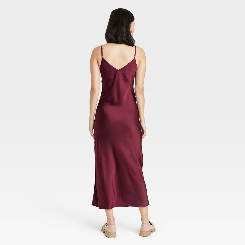 Women's Midi Slip Dress - A New Day™, 3 of 11
