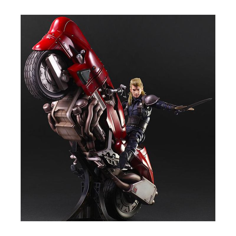 Roche and Motorcycle Set Play Arts Kai | Final Fantasy VII: Remake | Square Enix Action figures, 5 of 6