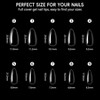 YEVYO Almond Nail Tips Full Cover On Fake Nails - 240 PCS - 4 of 4