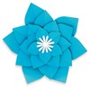 Happily Ever Elementary Creatively Inspired Blue, Purple, Green Flowers Dimensional Accent, 3 Per Set, 3 Sets - 3 of 4