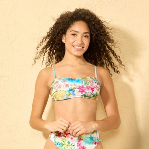 Women's Bandeau Bikini Top - Shade & Shore™ Multi - 1 of 4