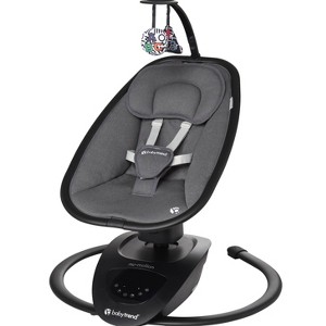 Baby Trend Nu-Motion Infinity Swing with Interactive Display - Midnight Black - 1 of 4