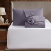 Nestl 4 Piece Bed Sheet Set, Deep Pocket Extra Soft Microfiber Sheets - 2 of 4