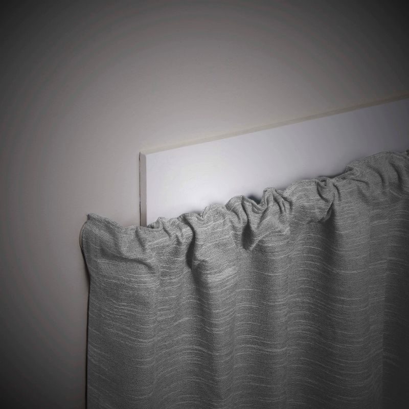 Kenney 5/8" Wrap Around Room Darkening Curtain Rod, 4 of 6