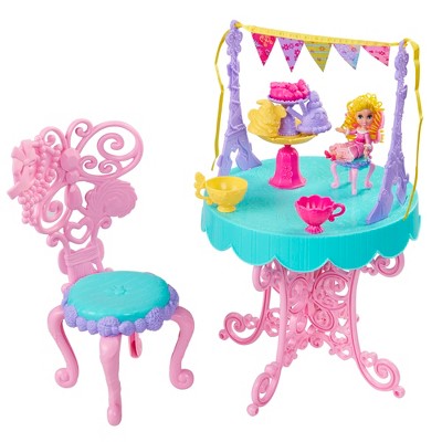 fancy nancy doll and tea set