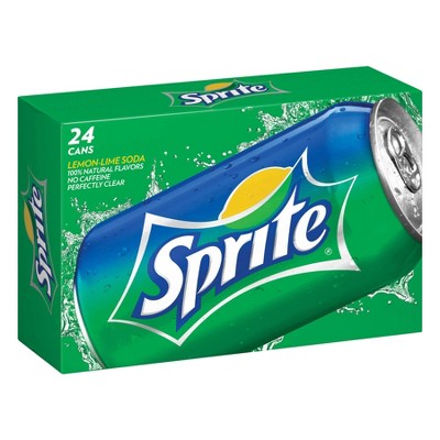 Sprite Lemon Lime Soda Soft Drinks, 12 Fl Oz (Pack of 24)