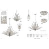 Elk Home Crystique 6 - Light Chandelier in  Polished Chrome - 3 of 3