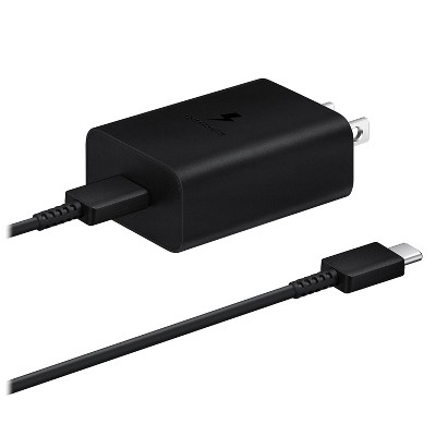 Samsung 15W Power Adapter with 3Amp USB-C to USB-C Cable - Black