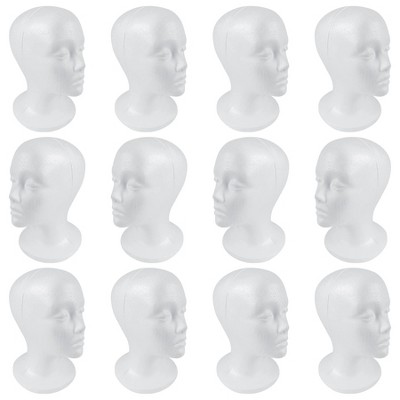 SHANY Cosmetics - Styrofoam Model Head Professional Hat and Wig White