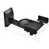 Monoprice Universal Bookshelf Speaker Wall Mount Brackets, Swivel, Tilt, Dual Side Clamping, Large Bookshelf/Surround Sound Speakers up to 55 LBS Pair - 3 of 4