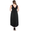 24seven Comfort Apparel High Low Plus Size Party Dress with Pockets - image 3 of 4