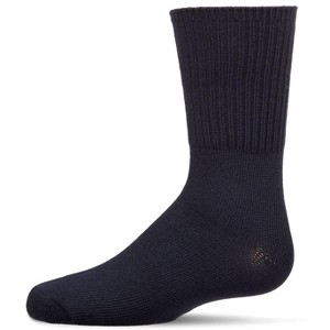 Memoi Kids Ribbed Moisture-Wicking Crew Socks - 1 of 2
